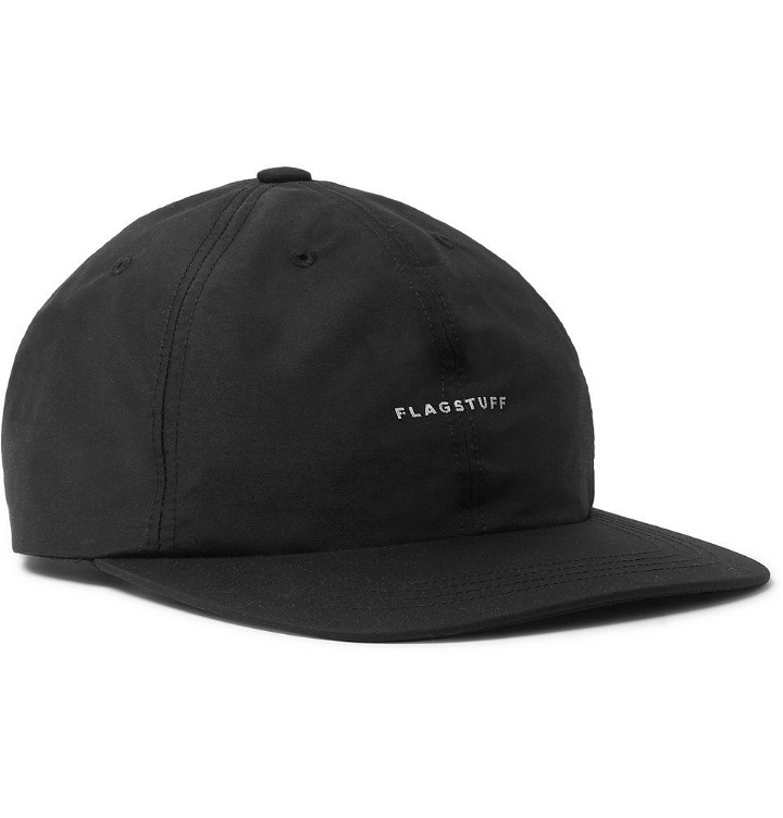 Photo: Flagstuff - Reflective-Logo Matte-Shell Baseball Cap - Black