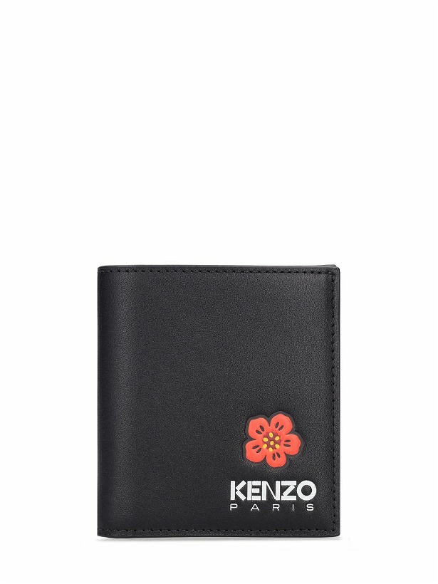 Photo: KENZO PARIS - Boke Print Leather Mini Fold Wallet
