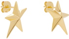 Mugler Gold Armor Earrings