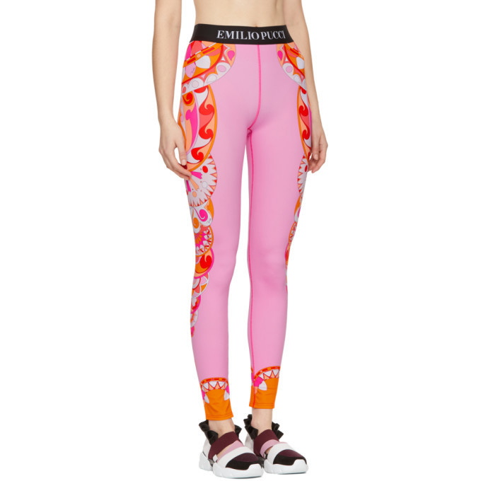 Pucci Printed high-rise leggings Emilio Pucci