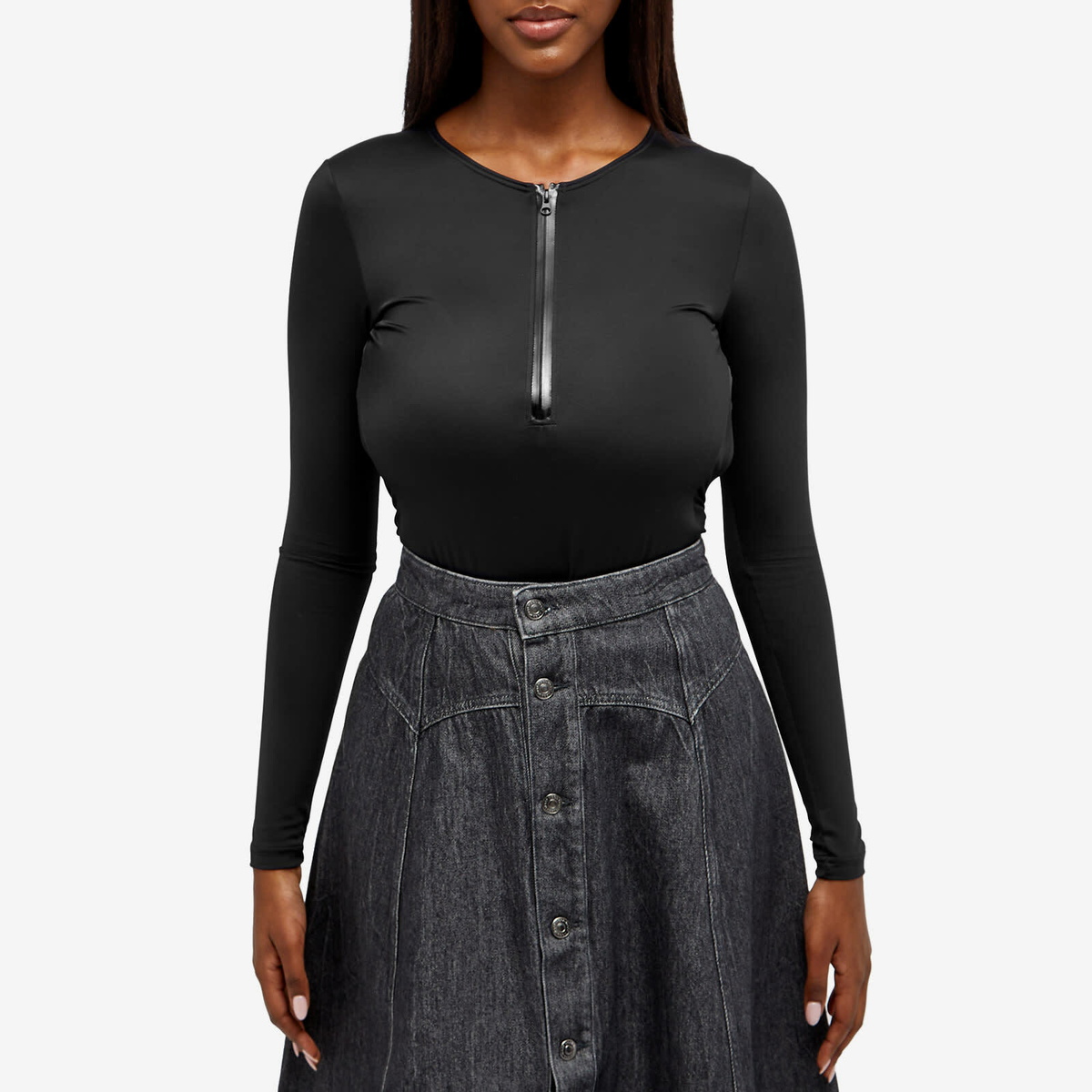 Wood Wood Women's Leann Body Suite in Black