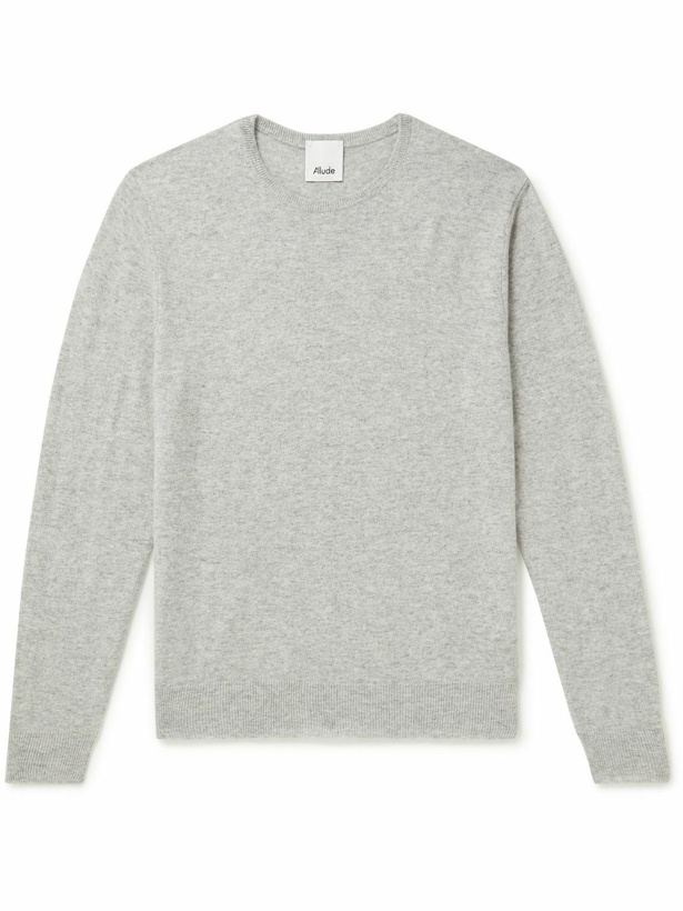 Photo: Allude - Cashmere Sweater - Gray