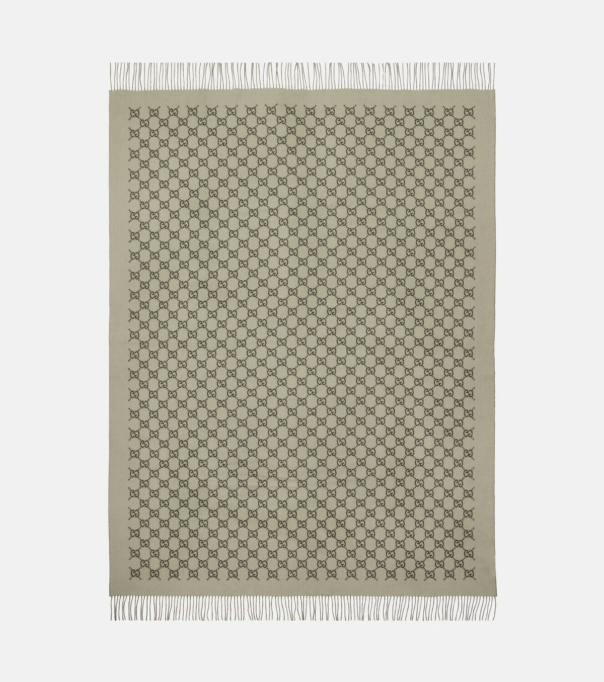 Gucci GG wool and cashmere blanket