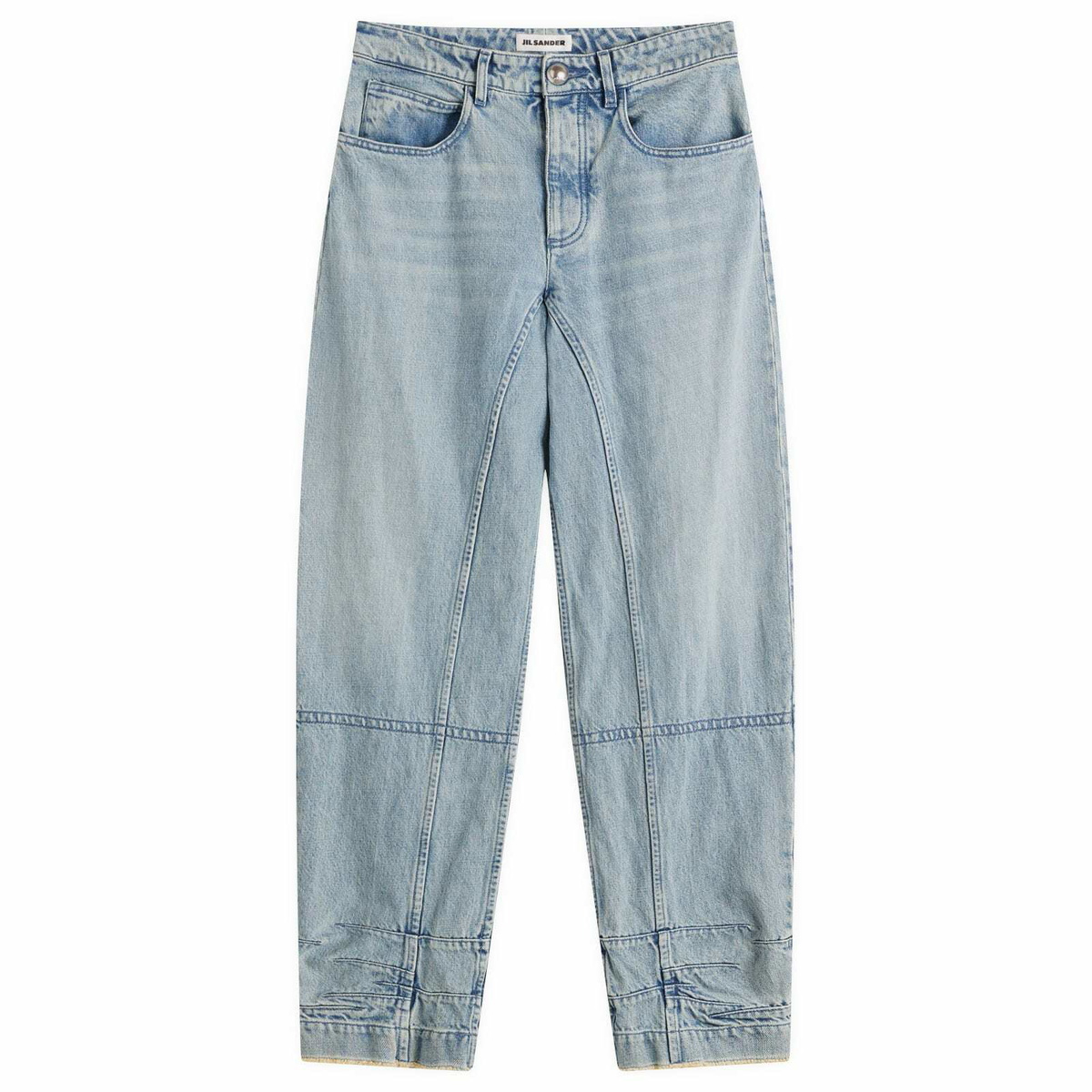 ボトムスその他 Jil Sander SS25 JEANS Blue Jeans with logo JIL SANDER - Vitkac Italy