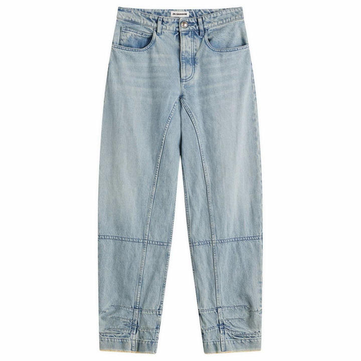 Photo: Jil Sander Women's Cargo Jeans in Antartic