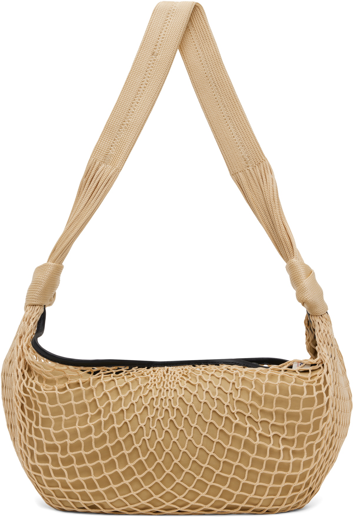 Light Beige Croissant Filt Bag | LEMAIRE
