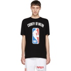 Marcelo Burlon County of Milan Black NBA T-Shirt