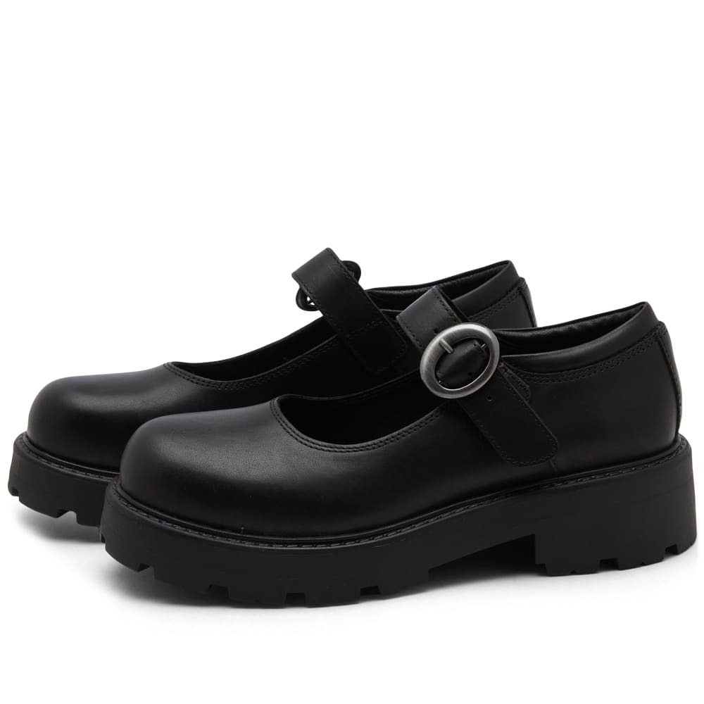 Vagabond Women's Cosmo Mary Jane Shoe in Black Vagabond