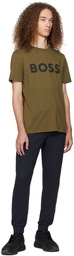 BOSS Khaki Printed T-Shirt