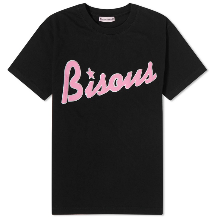 Photo: Bisous Skateboards Lounge T-Shirt in Black