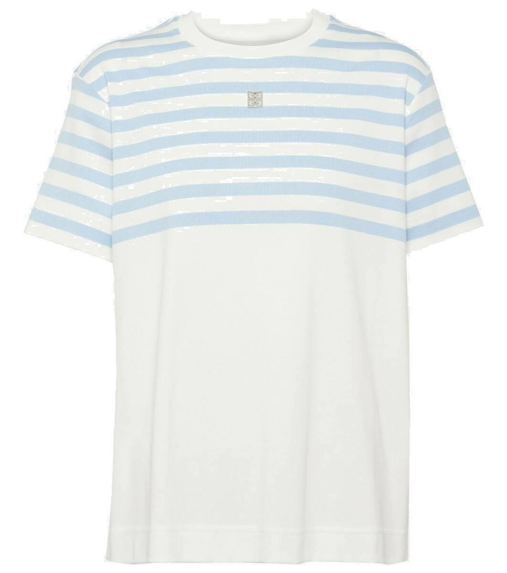 Photo: Givenchy 4G striped cotton T-shirt