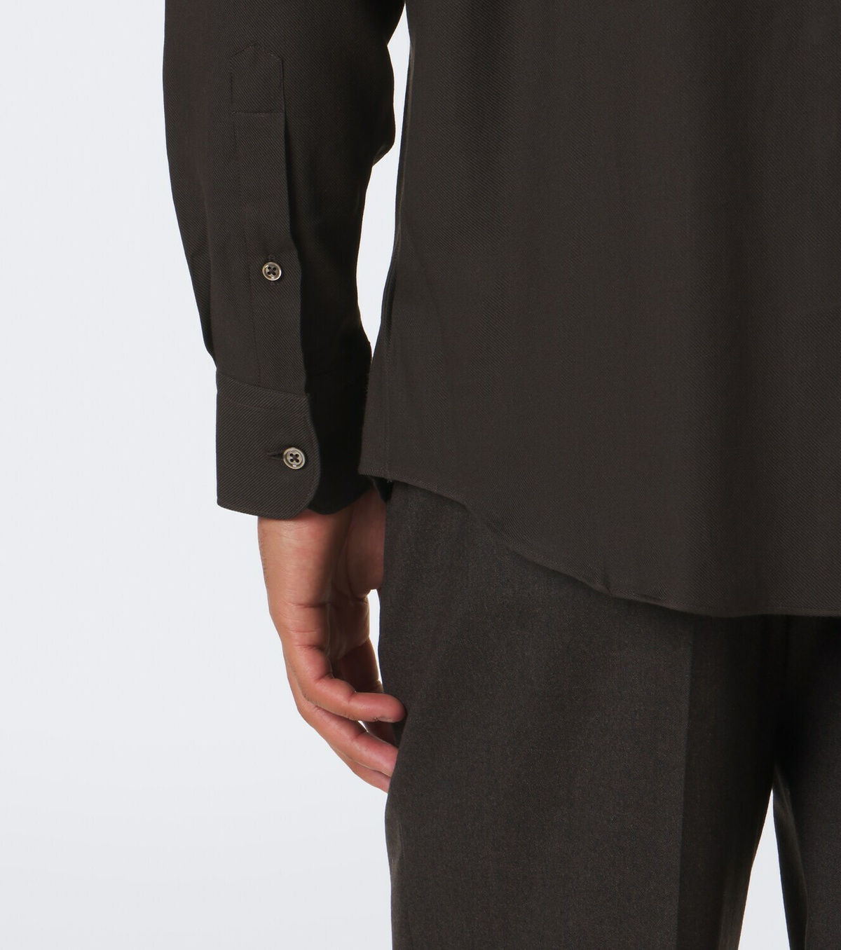 Zegna Cotton and cashmere shirt