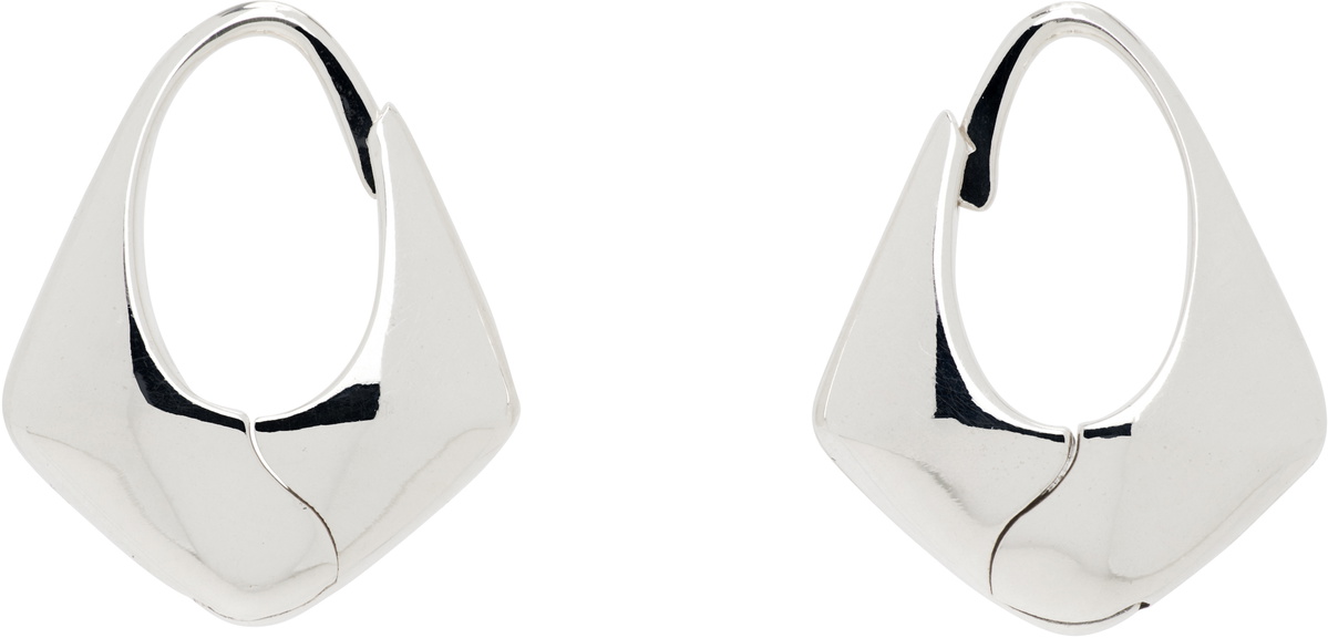 Sophie Buhai Small Pyramid Hoop Earrings