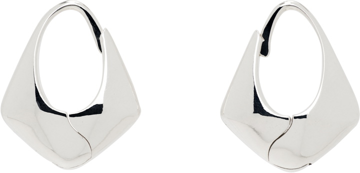 Photo: Sophie Buhai Small Pyramid Hoop Earrings