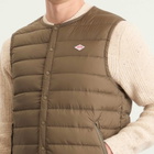 Danton Men's Inner Down Crewneck Vest in Olive