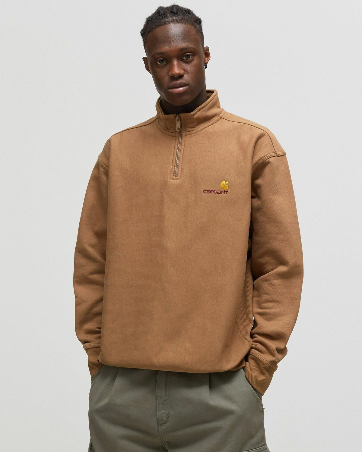 Carhartt half zip outlet fleece