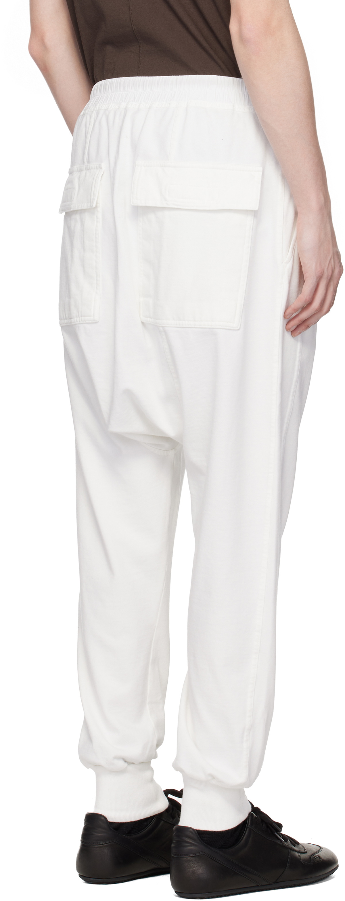 Rick Owens DRKSHDW Off-White Temple Drawstring Sweatpants
