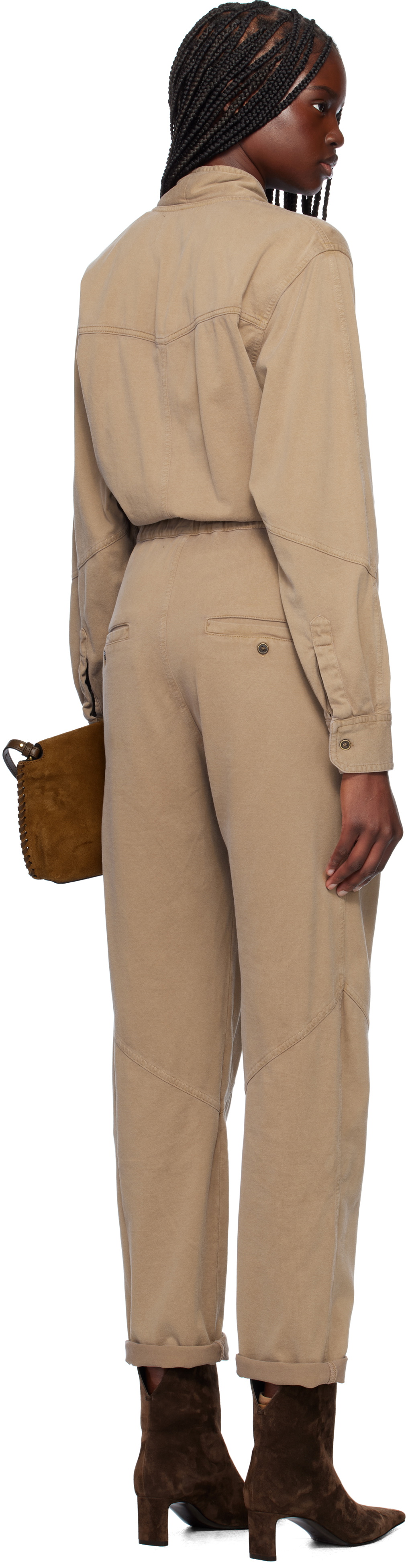 Isabel Marant Etoile Khaki Remady Jumpsuit