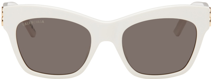 Photo: Balenciaga White Dynasty Butterfly Sunglasses