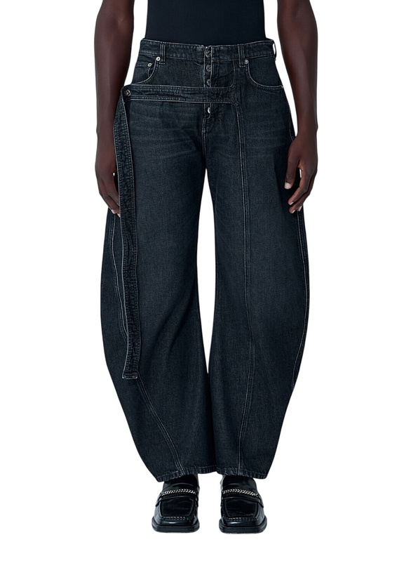 Photo: Jean Paul Gaultier Jeans With Strap Detail