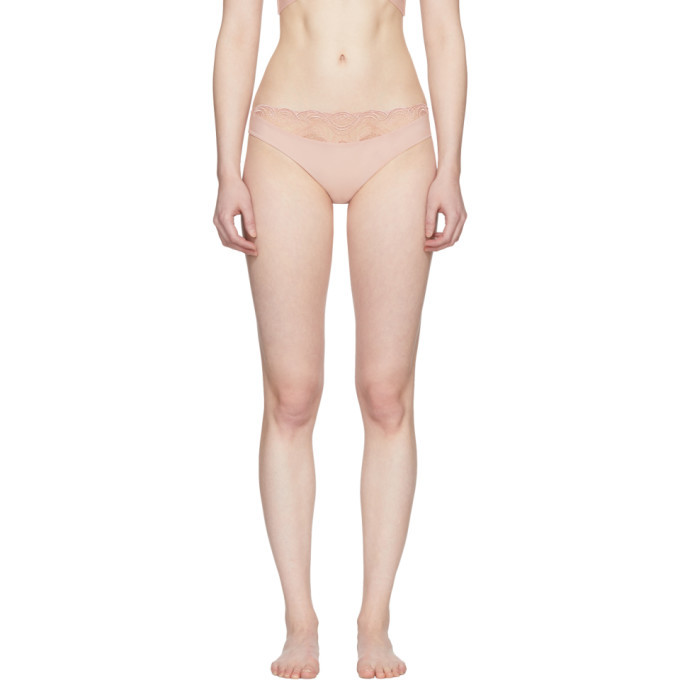 Photo: La Perla Pink Elements Lace Brief
