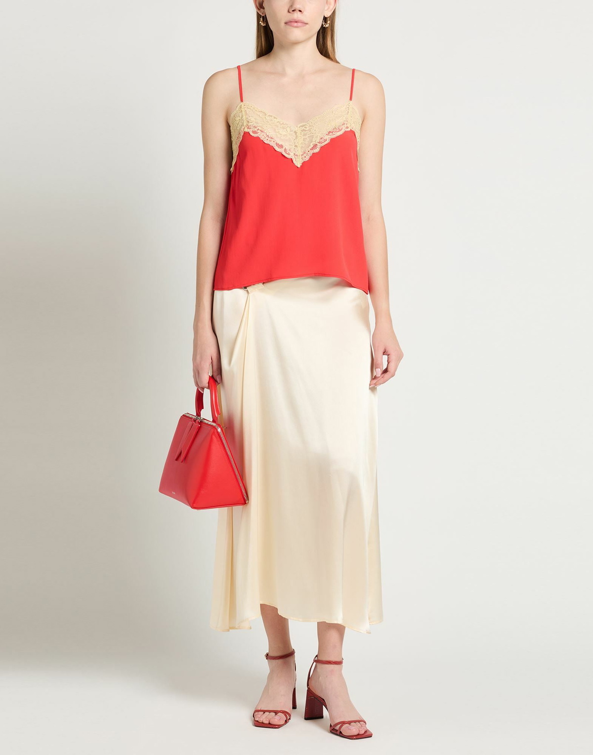 Jucca Womens Top Coral