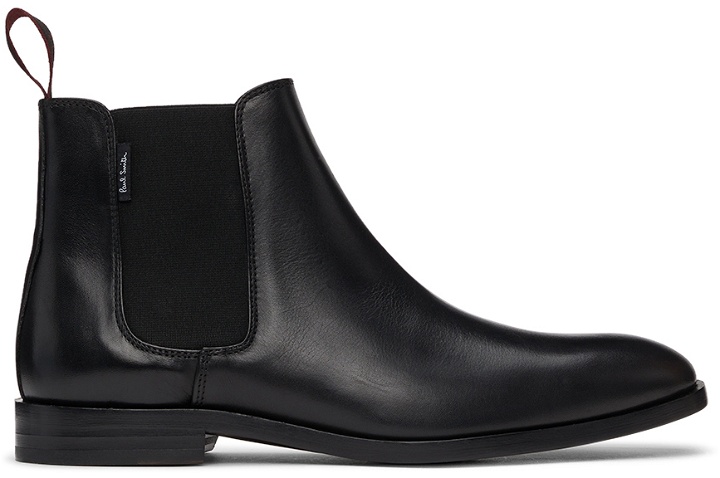Photo: PS by Paul Smith Black Leather Gerald Chelsea Boots