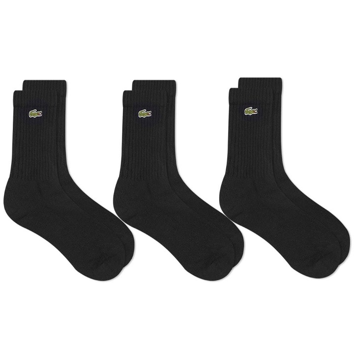 Photo: Lacoste Classic Sock - 3 Pack