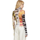 ASAI SSENSE Exclusive Black and Orange Hot Wok Turtleneck