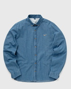 Edmmond Studios Bd Denim Shirt Duck Edition Blue - Mens - Longsleeves