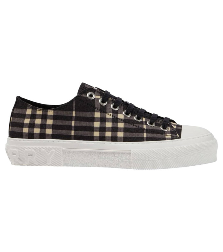 Photo: Burberry Burberry Check low-top sneakers