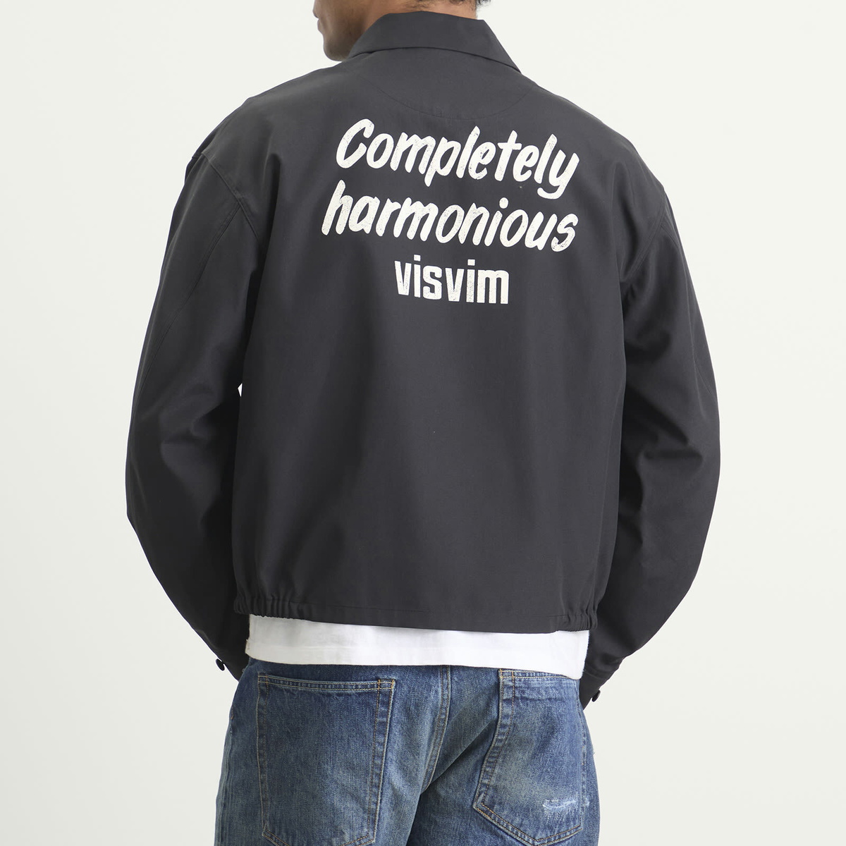 visvim ブルゾン　S Visvim Men's Somer Zip Through Blouson in Black Visvim