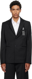 HELIOT EMIL Black Diapason Blazer