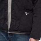 Barbour Men's Beacon Cord Quilt Coach Jacket in Dark Navy