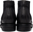 A DICIANNOVEVENTITRE Black Horse T06 Round Toe Ankle Boots