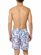 MC2 Saint Barth Man Lightweight Fabric Swim-shorts Lighting With Paisley Print