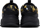 Versace Jeans Couture Black Hiker Low Top Sneakers