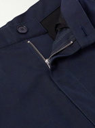 SKY HIGH FARM - Logo-Appliquéd Cotton-Twill Cargo Trousers - Blue