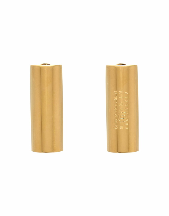Photo: Mm6 Maison Margiela Womens Earrings in Gold