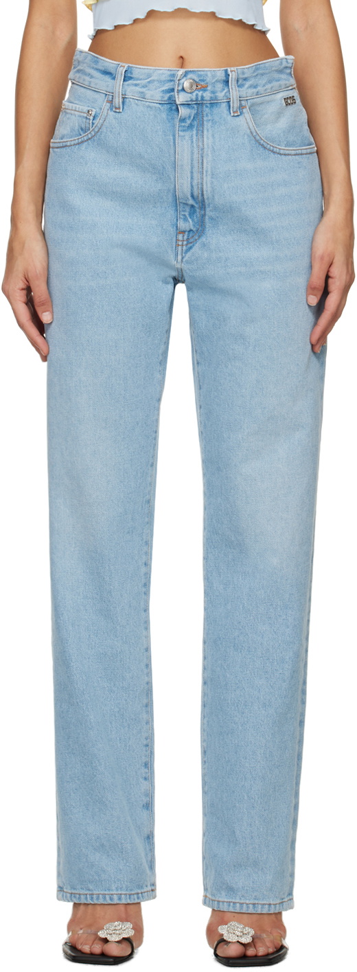 GCDS Blue Choker Jeans