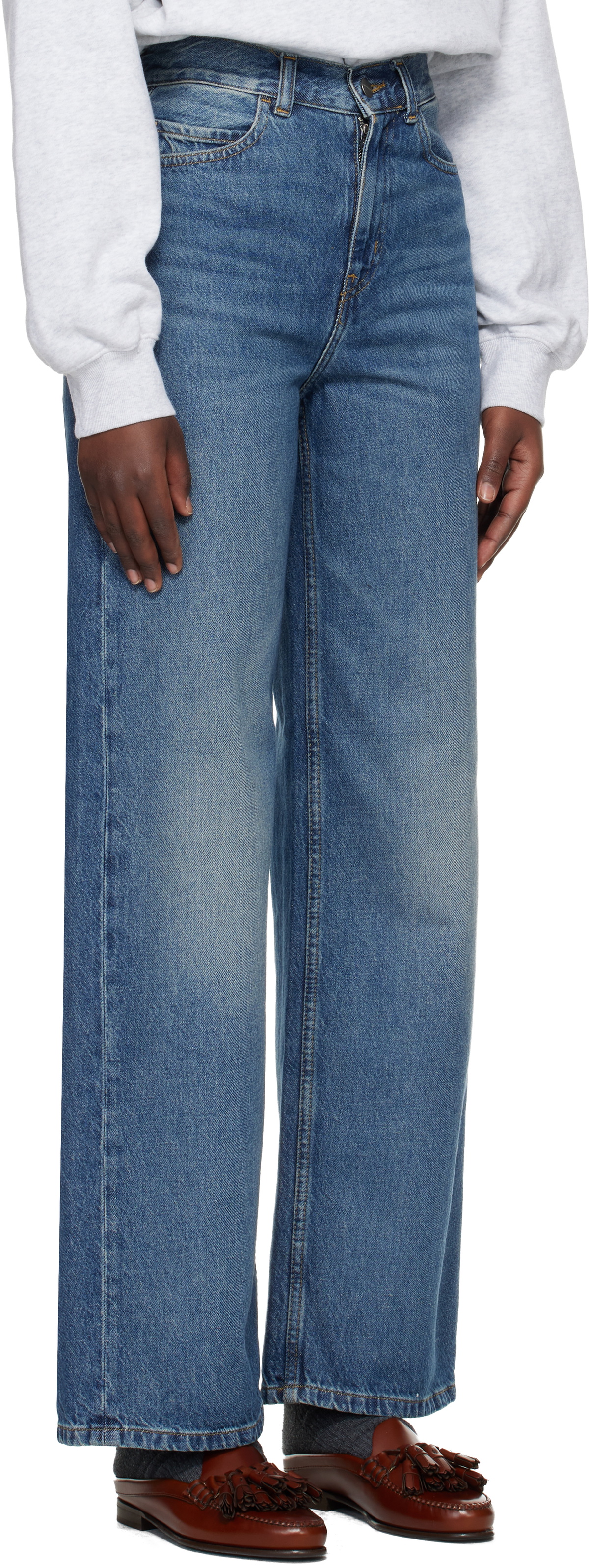 Carhartt Work In Progress Blue Jane Jeans