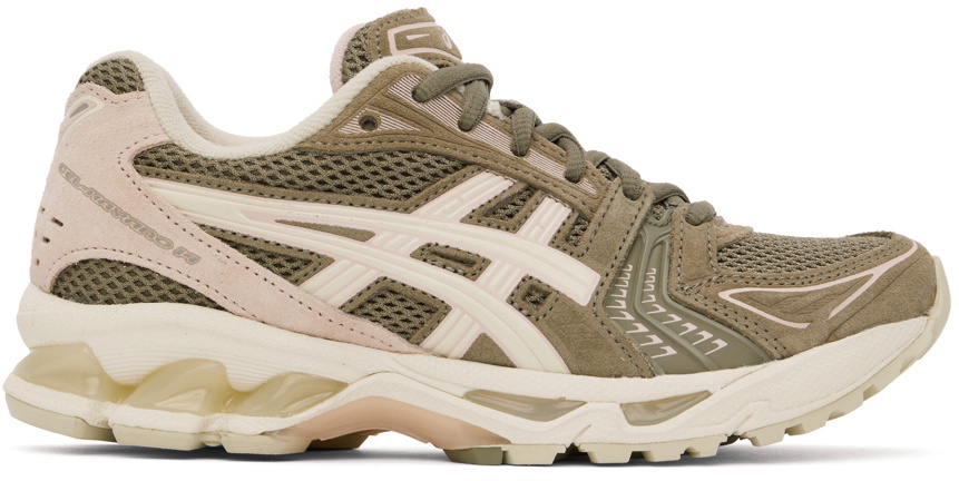 Asics Taupe & Pink GEL-KAYANO 14 Sneakers ASICS