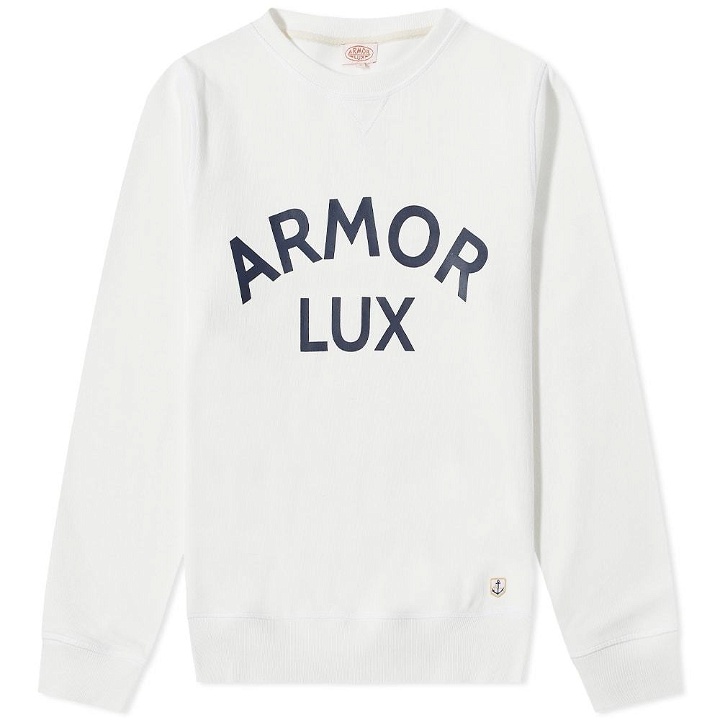 Photo: Armor-Lux Organic Logo Crew Sweat