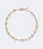 Yvonne Léon À La Folie 9kt gold bracelet with diamonds