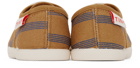 Tiny Cottons Baby Tan & Blue Lines Sneakers