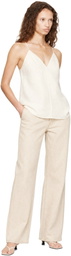 KHAITE Beige Callum Jeans
