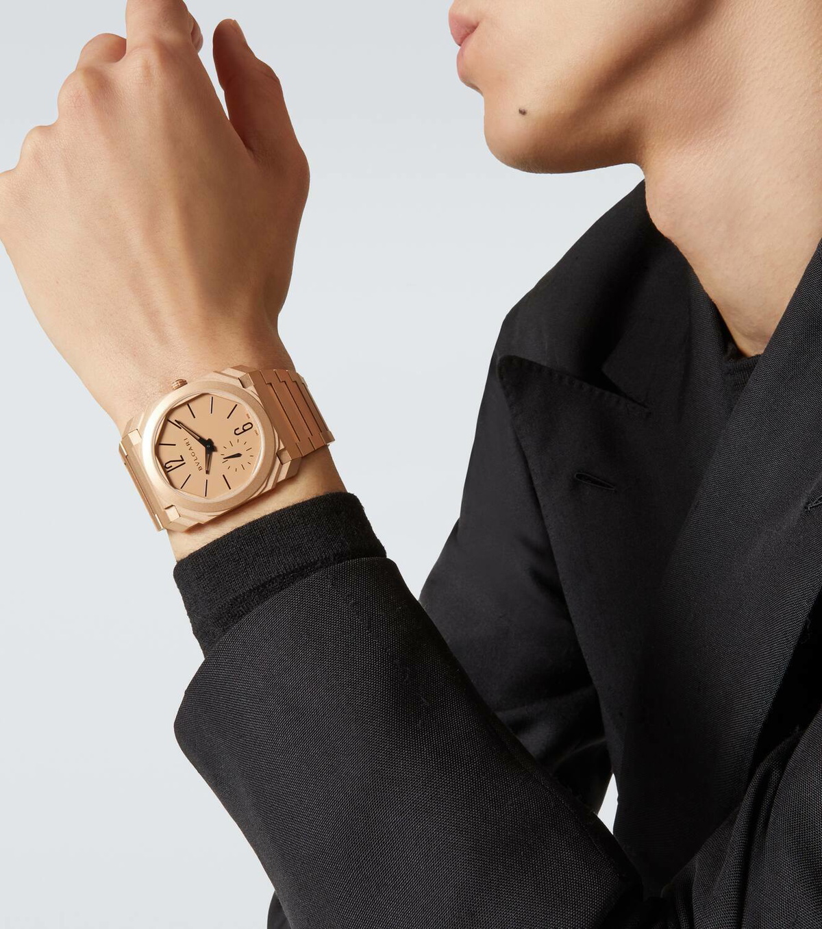 Bvlgari Octo Finissimo 18kt rose gold watch