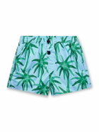 Jacquemus - Straight-Leg Short-Length Printed Swim Shorts - Blue