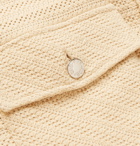 Séfr - Eric Crochet-Knit Jacket - Neutrals