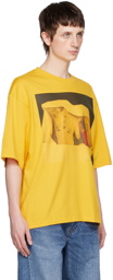 Calvin Klein Yellow Huddle T-Shirt